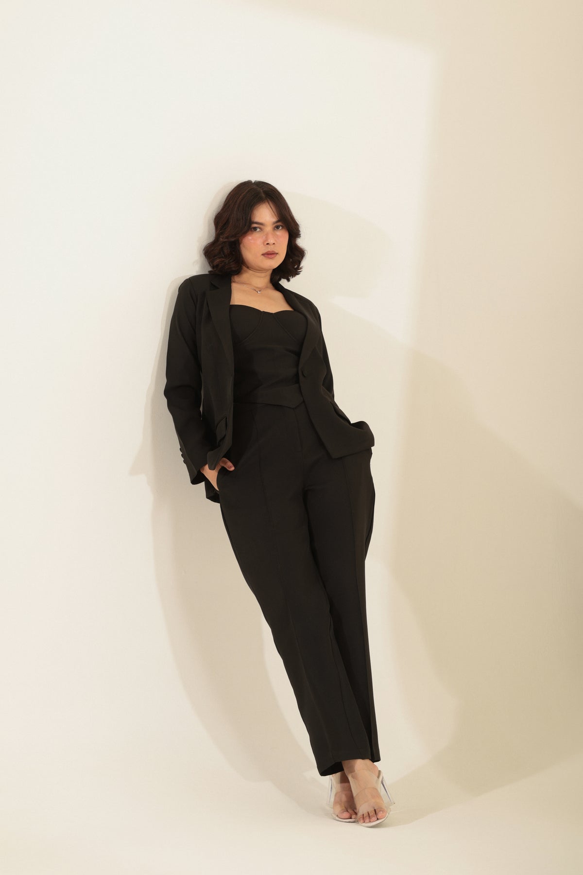 The Noir Tailored Set
