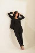 The Noir Tailored Set