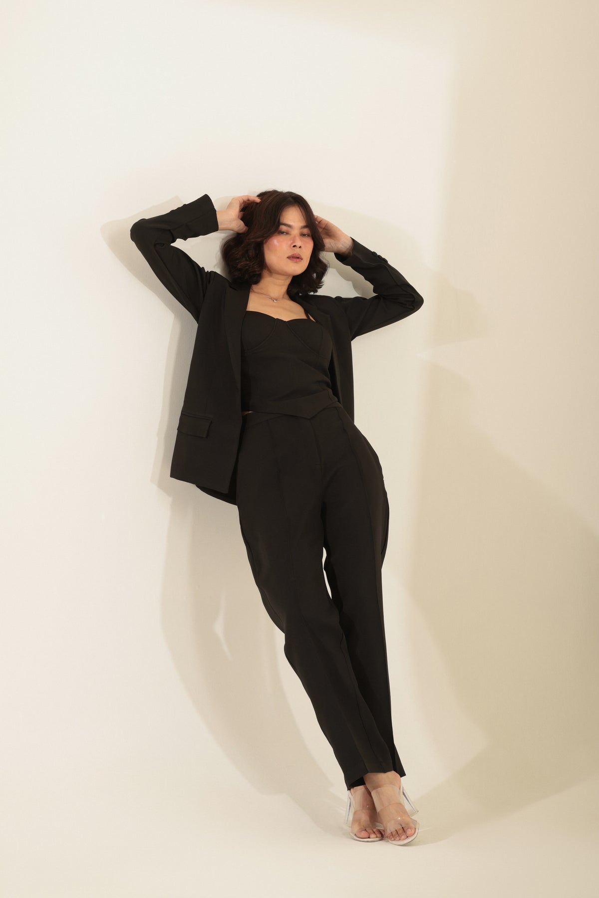 The Noir Tailored Set