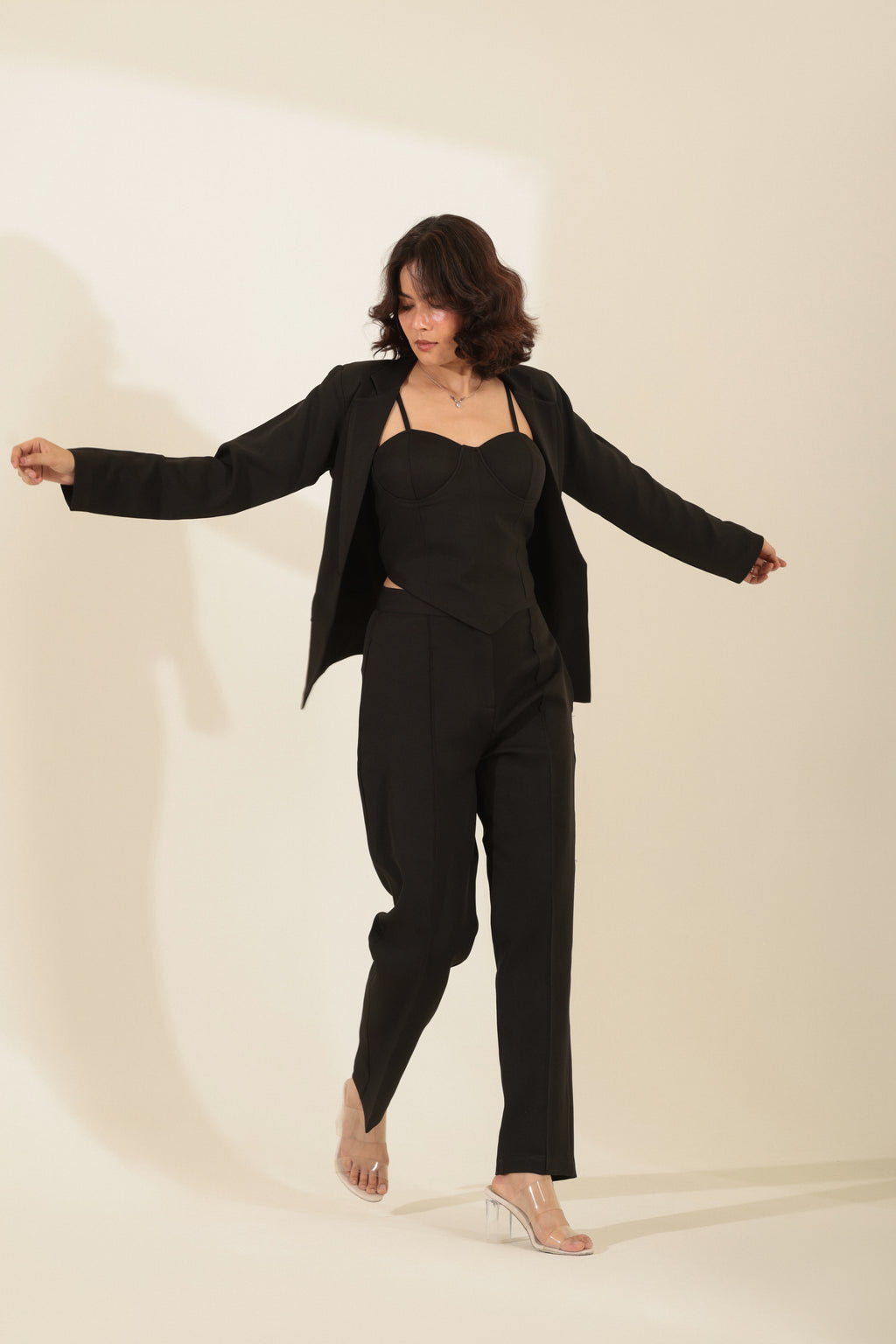 The Noir Tailored Set