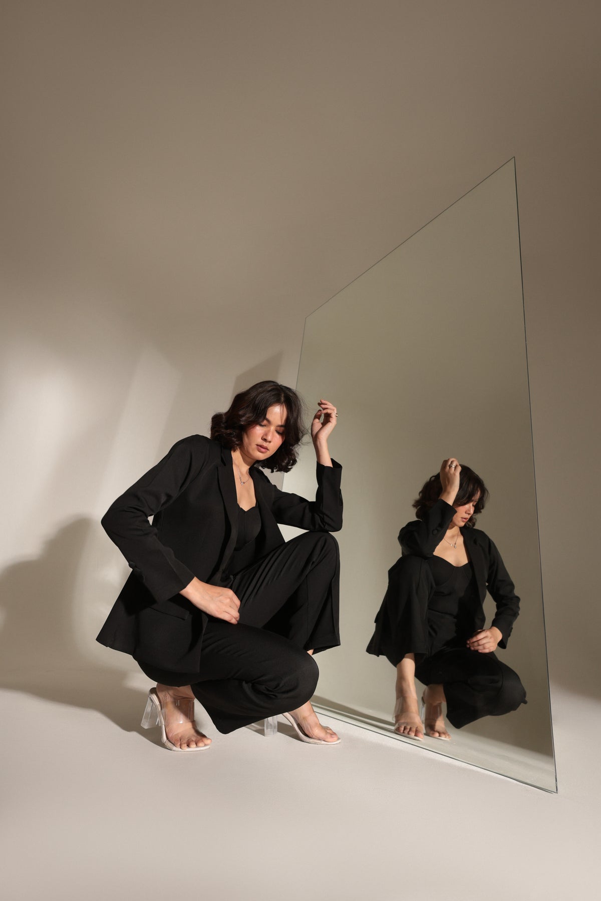 The Noir Tailored Set