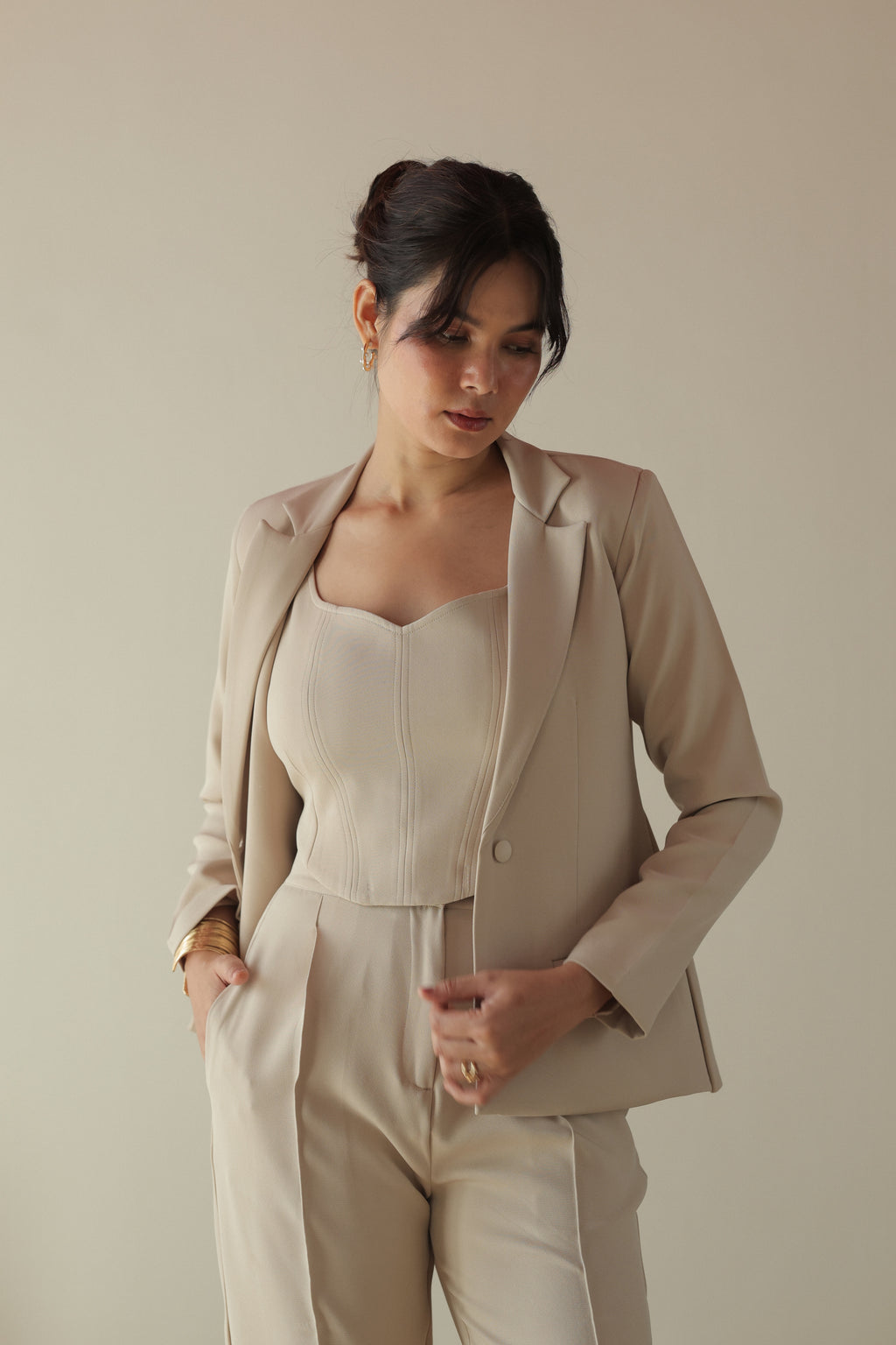 The Ivory Tailored Set