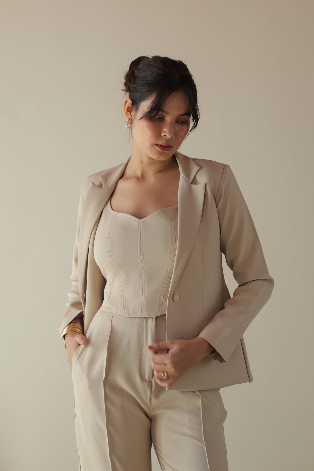 The Ivory Tailored Set